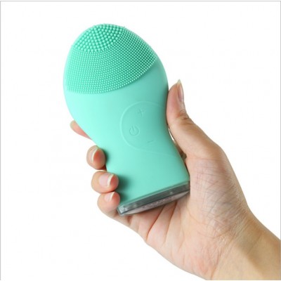 New Arrival Mini Electric Waterproof Silicone face washing brush for  Face deep cleaning skin care